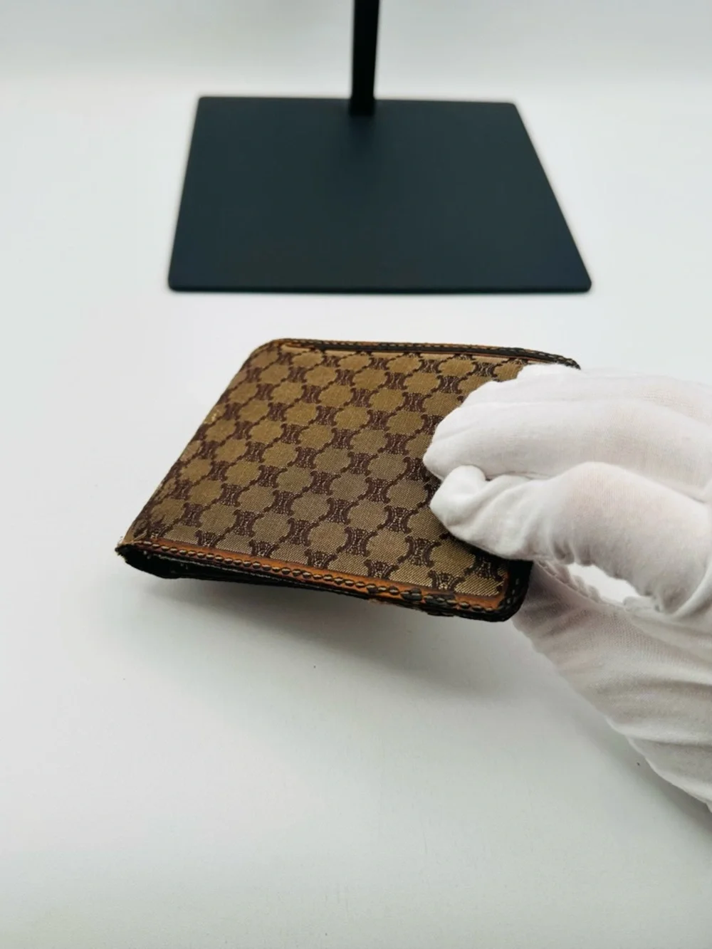 Celine Monogram Bi Fold Wallet